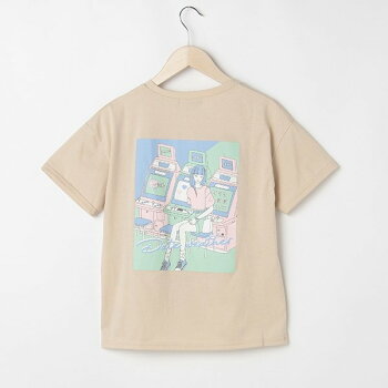 Lovetoxic(ラブトキシック)バックイラスト半袖Tシャツ140cm150cm160cmキッズジュニア