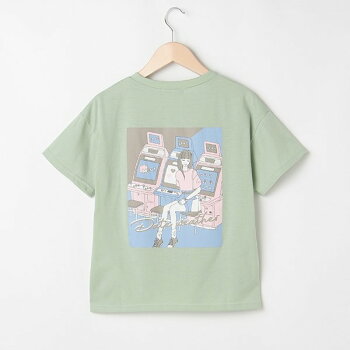 Lovetoxic(ラブトキシック)バックイラスト半袖Tシャツ140cm150cm160cmキッズジュニア