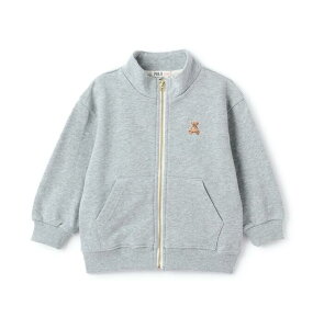 10%OFF プティマインpetit main【POLO BCS】ジップアップ90cm100cm110cm120cm130cm アウター 羽織り ナルミヤ 男の子 女の子 キッズ