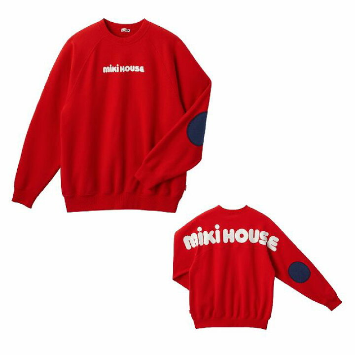楽天市場】【送料無料】ミキハウスmikihouse【WEB限定】ロゴトレーナー 