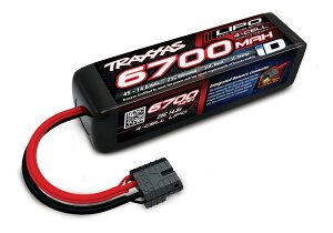 TRAXXAS �g���N�T�X LIPO�o�b�e���[ 4s 6700mAh 25c iD�@�\�t�� �������|�o�b�e���[ 2890X