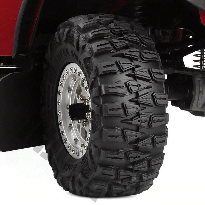 楽天市場】1/10 ロッククローラー RC 4本 タイヤ 2.2インチ 120mm : KS 