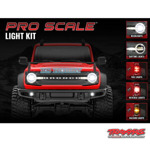 Traxxas �g���N�T�X 1/18 TRX-4M �u�����R Pro Scale ���C�g�Z�b�g 9783