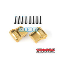 Traxxas トラクサス 1/18 TRX-4M　アクスル カバー　真鍮 (各 8 グラム)　9787