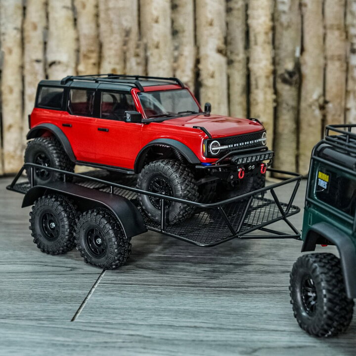 楽天市場】Traxxas トラクサス 1/18 TRX-4M用 トレーラー : KS HOBBY