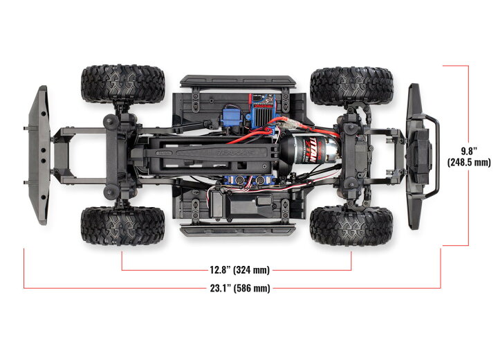 楽天市場】Traxxas トラクサス 1/10 TRX4 ディフェンダー 82056-4 : KS 