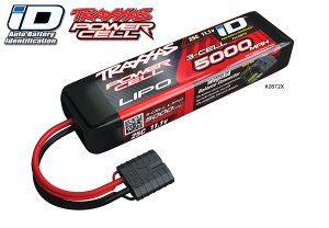 TRAXXAS �g���N�T�X LIPO�o�b�e���[ 3s 5000mAh 25c iD�@�\�t�� TRX4 �������|�o�b�e���[ 2872X