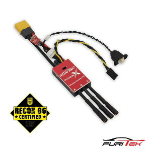 Furitek �t���e�b�N PYTHON X �u���V���X/�u���V�Ή�ESC �i���C�����X�A�v���Ή��j 1/10 �N���[���[�p FUR-2350