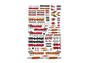 Traxxas�g���N�T�X ���[�V���O�f�J�[���Z�b�g �X�e�b�J�[ 9950