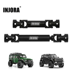Traxxas �g���N�T�X 1/18 TRX-4M �����X�`�[���h���C�u�V���t�g INJORA 4M-50BK