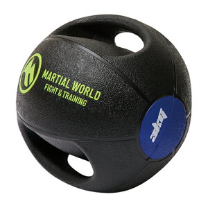 マーシャルワールド　(MARTIAL WORLD)　メディシンボール ダブルグリップタイプ 3kg MB3