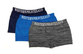 【 ボクサーパンツ　2枚セット 】 WESTERN POLO TEXAS ニットボクサーパンツ　メンズ　サイズ：M・L・XL　2枚セット　色指定不可　【1000円ポッキリ】