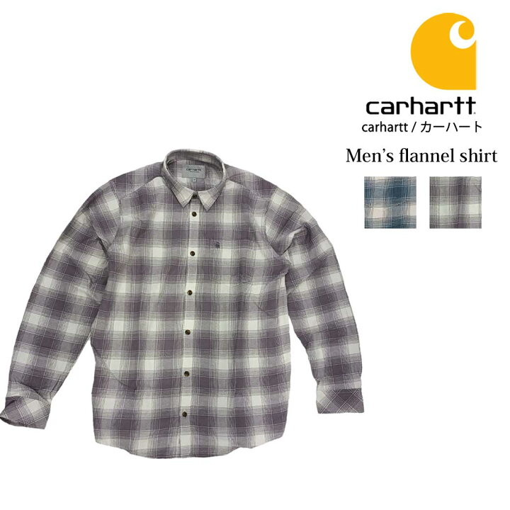 楽天市場】CARHARTT ネルシャツ カーハート メンズ I030625 長袖シャツ 