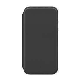 PGA iPhone 14 Plus用ガラスフリップケース PG-22RGF01BK ブラック