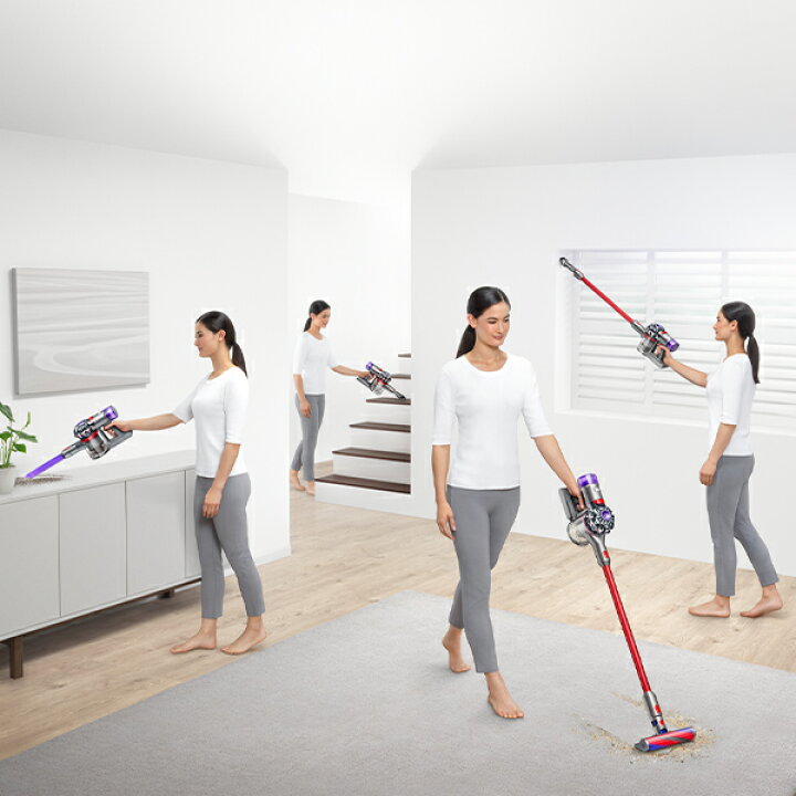 楽天市場】(長期無料保証)dyson（ダイソン） V8 Slim Fluffy Extra  