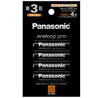 Panasonic（パナソニック） エネループプロ 単3形 (ハイエンドモデル) BK-3HCD/4H 4本パック