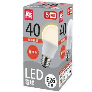 NVC���C�e�B���O LED�d���@�d���F�@1���� LDA4L-G/40XKS 40W�`����/E26�����y�P�[�Y�f���L�I���W�i�����f���z