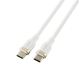 �G���R�� USB2.0�P�[�u��(USB Type-C - USB Type-C/100W�Ή�/�Ȃ߂炩) MPA-CC5PSSA20WH �z���C�g