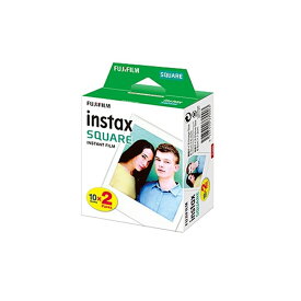 FUJIFILM（フジフイルム） インスタントフィルム（10枚入×2） INSTAX SQUARE WW 2 ホワイト　20枚パック