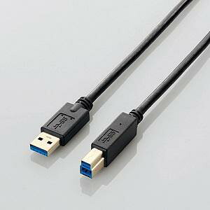 �G���R�� USB3�D0�P�[�u���^A�|B�^�X�^���_�[�h�^2m USB3-AB20BK �u���b�N
