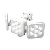 RITEX 5W×3灯 フリーアーム式LEDソーラーセンサーライト S-330L ホワイト系