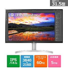 LG 31.5型4Kディスプレイ 32UN650-W