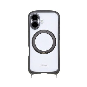 NATURAL design iPhone 17�Ή� �w�ʌ^�P�[�X�ii.Color+�j iP25-61-ICMG01 �`���R�[��