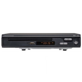 グリーンハウス HDMI対応DVDプレーヤー GH-DVP1M-BK
