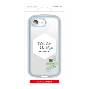 GR iPhone 16e TOUGH SLIM LITE P[X t[J[ ^XebJ[t PM-A25STSLFCBU Cgu[