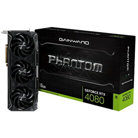 GAINWARD グラフィックカード GeForce RTX 4080 Phantom NED4080019T2-1030P-G