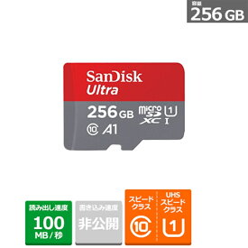 SANDISK（サンディスク） マイクロSDXCカード SDSQUAR-256G-JN3MA 容量：256GB