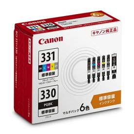 Canon（キヤノン） インクカートリッジ　6色マルチパック［標準容量］ BCI-331+330/6MP