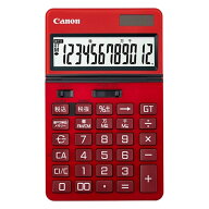 Canon（キヤノン） ビジネス電卓 KS-1250TUV-RD バーニングレッド