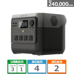 EcoFlow�i�G�R�t���[�j �|�[�^�u���d�� ZMR620-B-JP