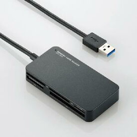 エレコム リーダライタ／USB3．0対応 MR3-A006BK ブラック