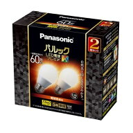 Panasonic（パナソニック） パルック LED電球 プレミアX 7.4W　2個入（電球色相当） LDA7LDGSZ6F2T 60W形…
