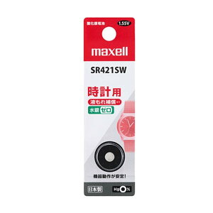 maxell�i�}�N�Z���j ���v�p�@�{�^���^�_����d�r�@1���� SR421SW 1BT B