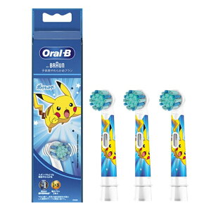 BRAUN�i�u���E���j �ւ��u���V�i3�{�j�q���p���炩�� EB10S-3-PKM-BL �u���[
