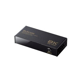 エレコム HDMI切替器（双方向タイプ） DH-SW8KBD21BK ブラック
