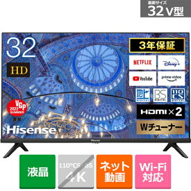 ハイセンス・ジャパン 32V型　BS/CSチューナー内蔵ハイビジョン液晶テレビ 32A40H