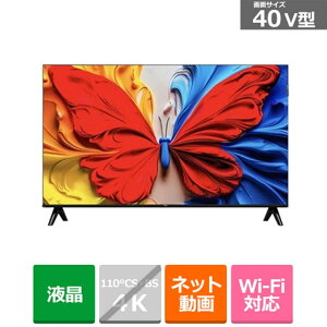 (ۏ)TCL 40V^ ʎqhbg tHDteriGoogle TVj S5KV[Y 40S5K
