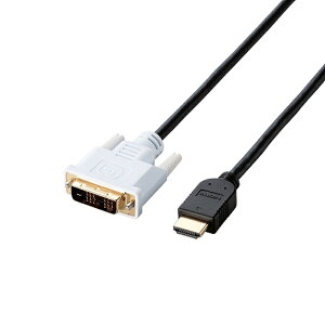 �G���R�� HDMI�|DVI�ϊ��P�[�u���^1m DH-HTD10BK �u���b�N