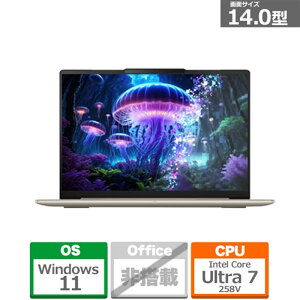Lenovo(m{) 14^m[gp\R@Lenovo Yoga Slim 7i Aura Edition Gen 10 /Copilot+ PC 83JX0051JP(Yoga Slim 7 14ILL10) V[VF