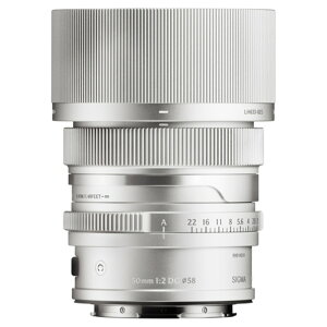 SIGMA�i�V�O�}�j �����p�����Y�@���C�JL�}�E���g�@Contemporary 50mm F2 DG 50mm F2 DG �V���o�[(���C�J) �V���o�[