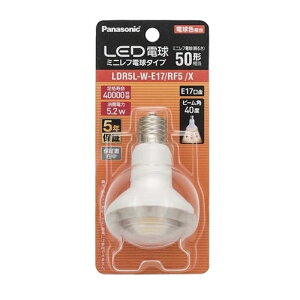 Panasonicipi\jbNj LEDd@~jt`@E17 LDR5LWE17RF5X dF@50W`/E17