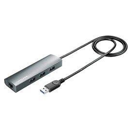 I-O DATA（アイ・オー・データ機器） USB 3.2 Gen 1（USB 3.0）ハブ搭載ギガビットLANアダプター US3-HB3ETG2