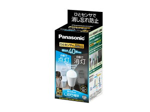 Panasonicipi\jbNj LEDd@ЂƃZT[^Cv LDA5DGKUNS F@40W`/E26