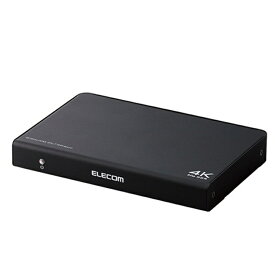 エレコム HDMI分配器/4K60p対応/1入力/4出力 VSP-HDP14BK ブラック