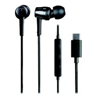 オーディオテクニカ USB Type-C用イヤホン ATH-CKD30C BK ブラック