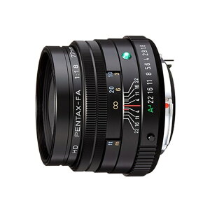PENTAX �i�y���^�b�N�X�j �����p�����Y�@�y���^�b�N�XK�}�E���g HD FA77mmF1.8 Limited �u���b�N
